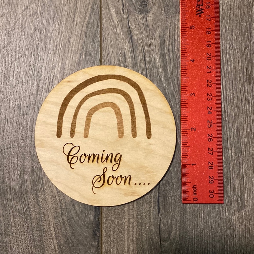 Pregnancy Announcement Disc